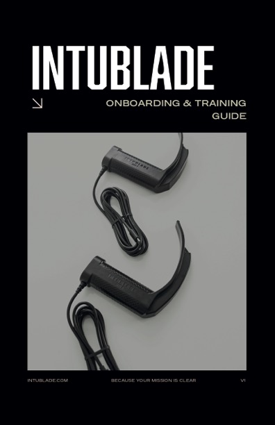 IntuBlade Onboarding & Training Guide cover preview